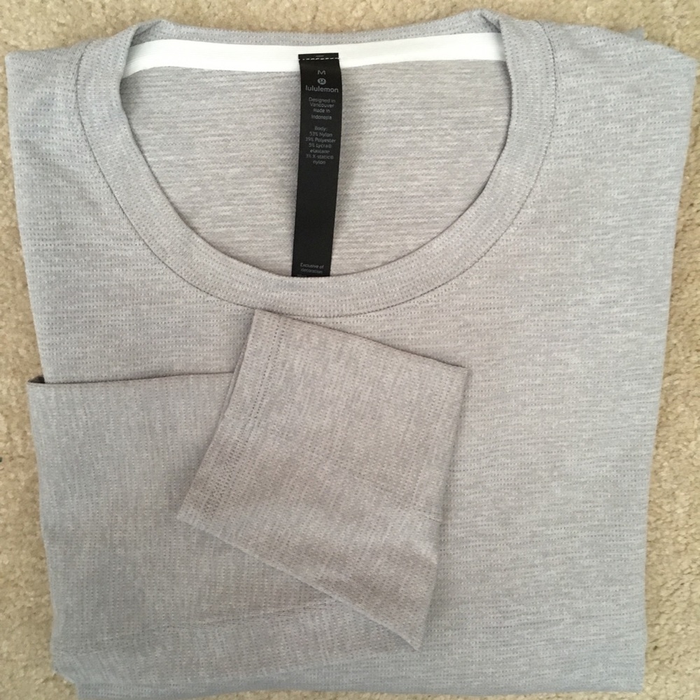 Lululemon Drysense Mesh Long Sleeve Shirt